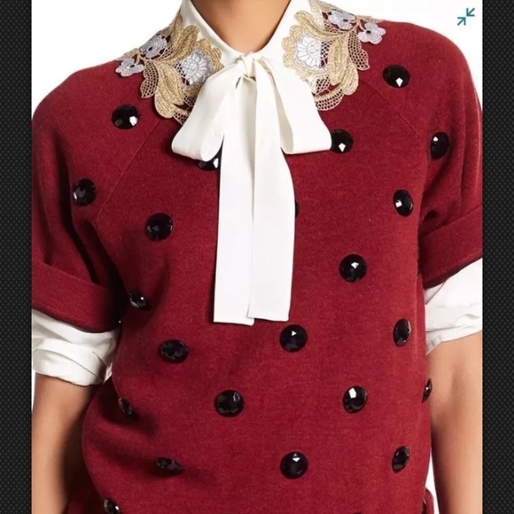 Marc Jacob Short Sleeve Pullover Sweater - Picture 3 of 4